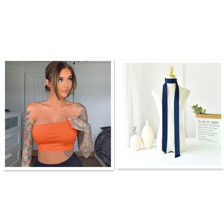 Lydia – Kort Asymmetrisch Wikkelshirt