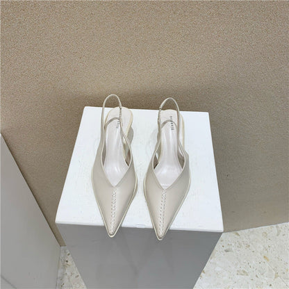 Joy – Middelhoge Dames-Baotou-Sandalen met Punt