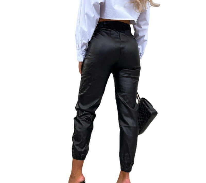 Sophia – Vegan Leren Broek voor Dames
