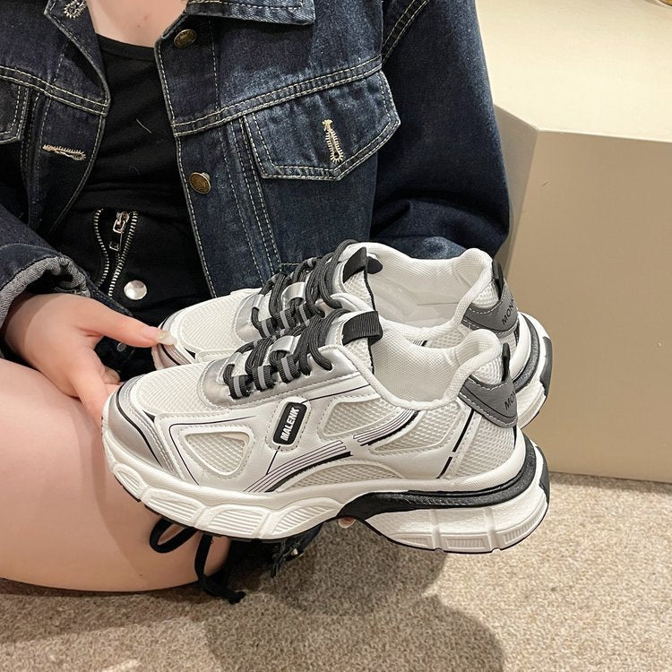 Lydia – Comfortabele Dames Sneakers met Mesh-Obervlak en Platform