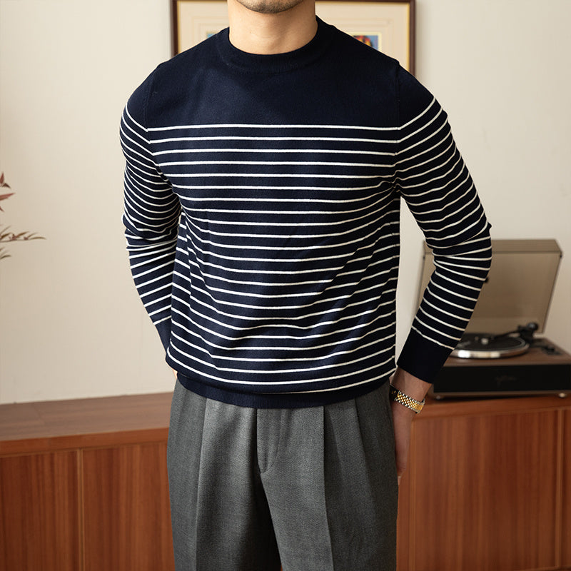 Matt – Vintage Ronde Hals Trui voor Heren