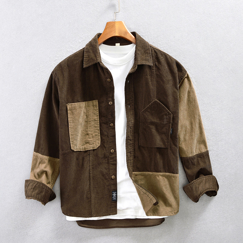 Wayne – Casual Corduroy Overhemd voor Heren