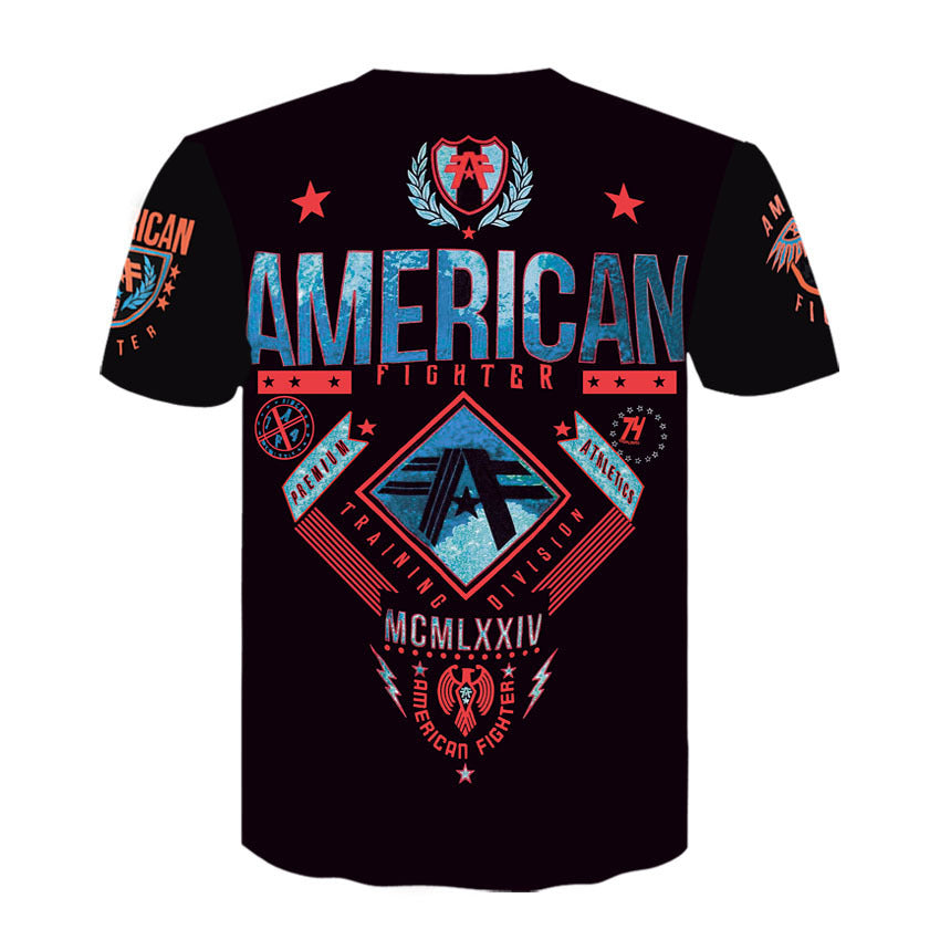 Geoffrey – Vintage Heren T-Shirt met Dierenprint