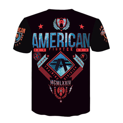 Geoffrey – Vintage Heren T-Shirt met Dierenprint