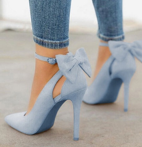 Emily – Hoge Pumps met Strik