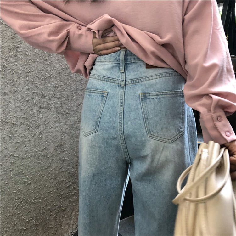Kathryn – Weit gesneden damesjeans in retrostijl