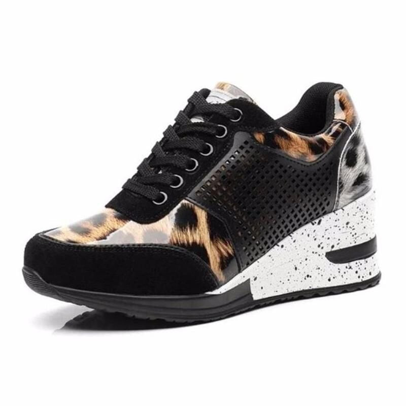 Nicola – Veter Sneakers met Plateau voor Vrouwen