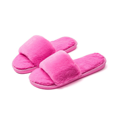 Karen – Fleece Pantoffels van Katoen