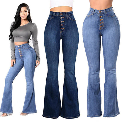 Katie – Hoge Taille Stretch-Jeans