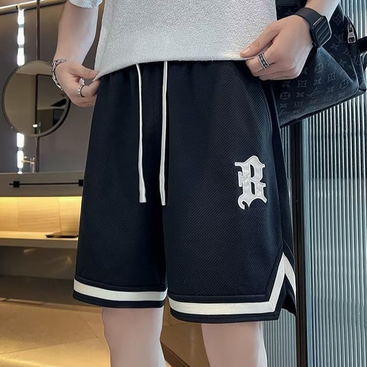 Keith – Sportieve Shorts met Wijde Pijpen en Koordsluiting