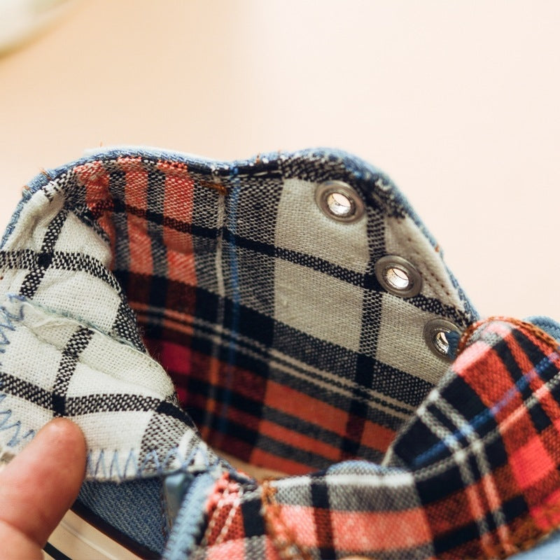 Kathleen – Ademend Denim Sneakers voor Kinderen