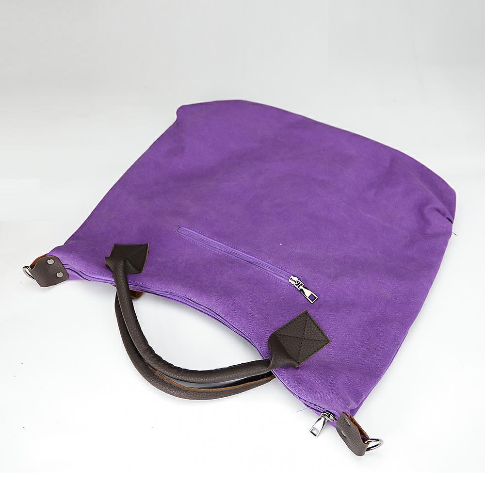 Miranda – Minimalistische Retro Schoudertas van Vintage Canvas