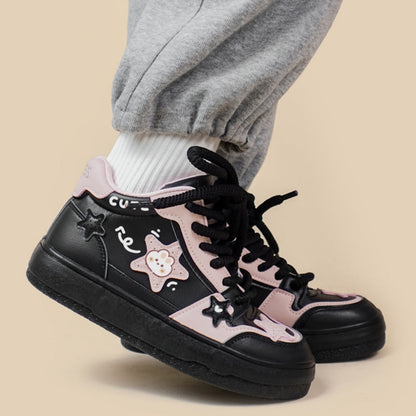 Audrey – Veelzijdige Dames-Sneaker met Hoog Schacht