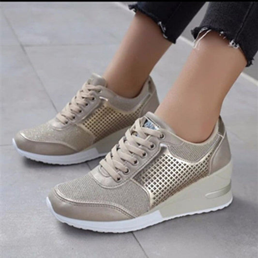 Nicola – Veter Sneakers met Plateau voor Vrouwen