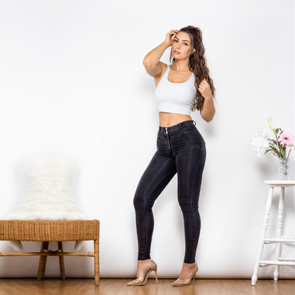 Barbara – Booty Lifting Yogabroek voor Vrouwen in Zwart