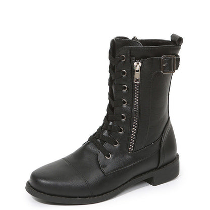 Angela – Veterschoenen met Zijrits voor Dames