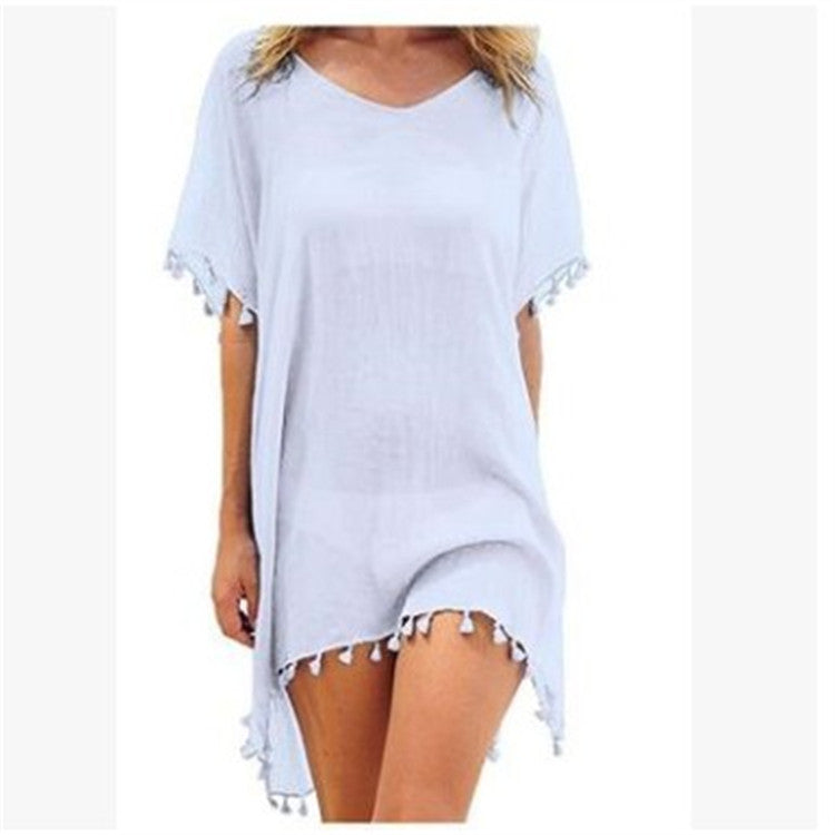 Tamara – Losse Chiffon Tuniek voor het Strand