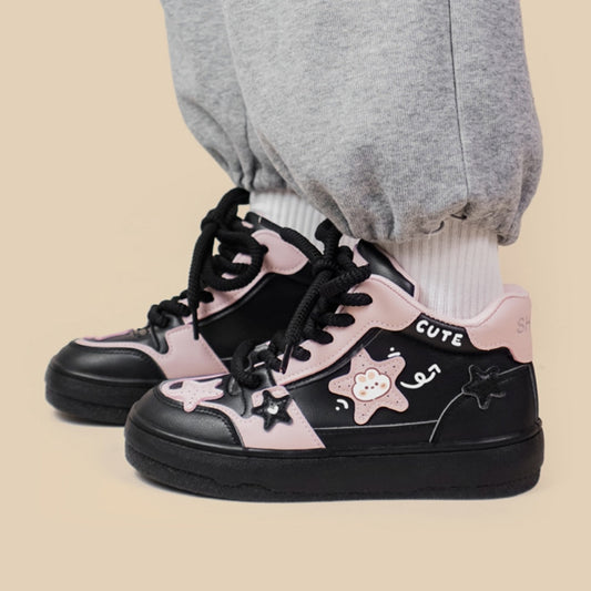 Audrey – Veelzijdige Dames-Sneaker met Hoog Schacht