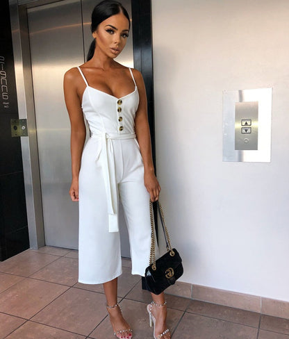 Juliet – Verleidelijke Dames Jumpsuit met Halternek