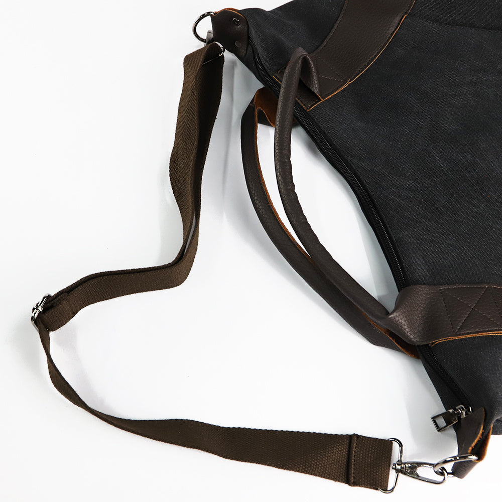 Miranda – Minimalistische Retro Schoudertas van Vintage Canvas