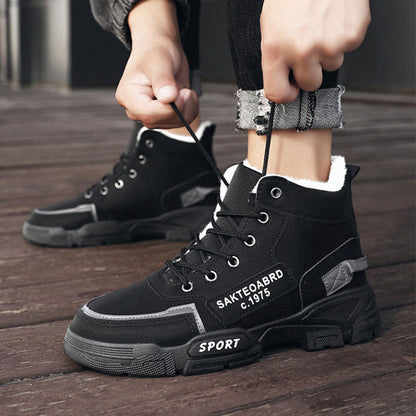 Nicholas – Winterlaarzen met Pluche Voering voor Mannen