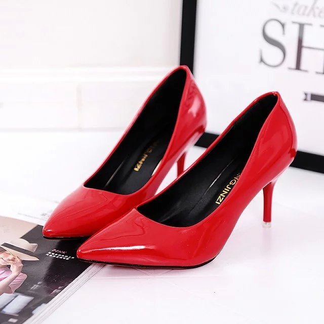 Christina – Hooggehakte Schoenen in Verschillende Kleuren