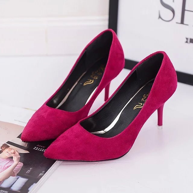 Christina – Hooggehakte Schoenen in Verschillende Kleuren