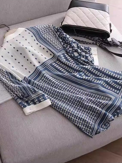 Imogen – Stijlvol Geruit Gestreept Dameshemd