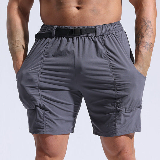 Tristan – Sportieve Shorts voor Heren met Zakken en Elastische Tailleband