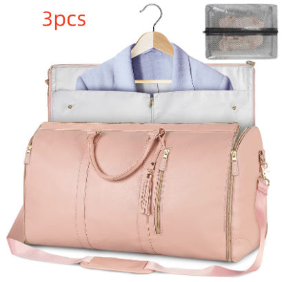 Lauren – Grote Capaciteit Reis-Duffle-Tas voor Vrouwen, Vouwbare Pak Tas, Waterdichte Kleding Tassen