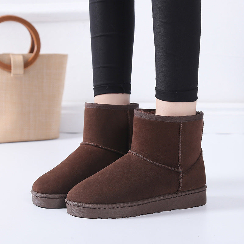 Nicola – Winterse Faux-Fur Dameslaarzen