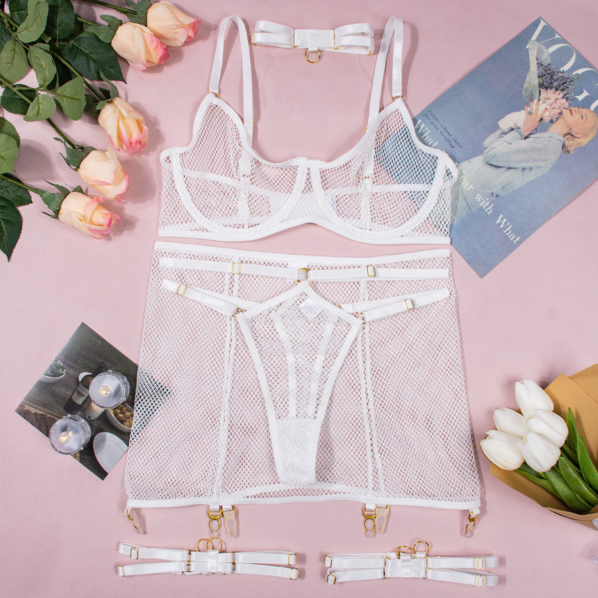 Sophie – Sexy Net Lingerieset