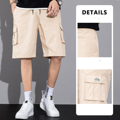 Graham – Luchtige Cargo-Shorts met Koord en Meerdere Zakjes