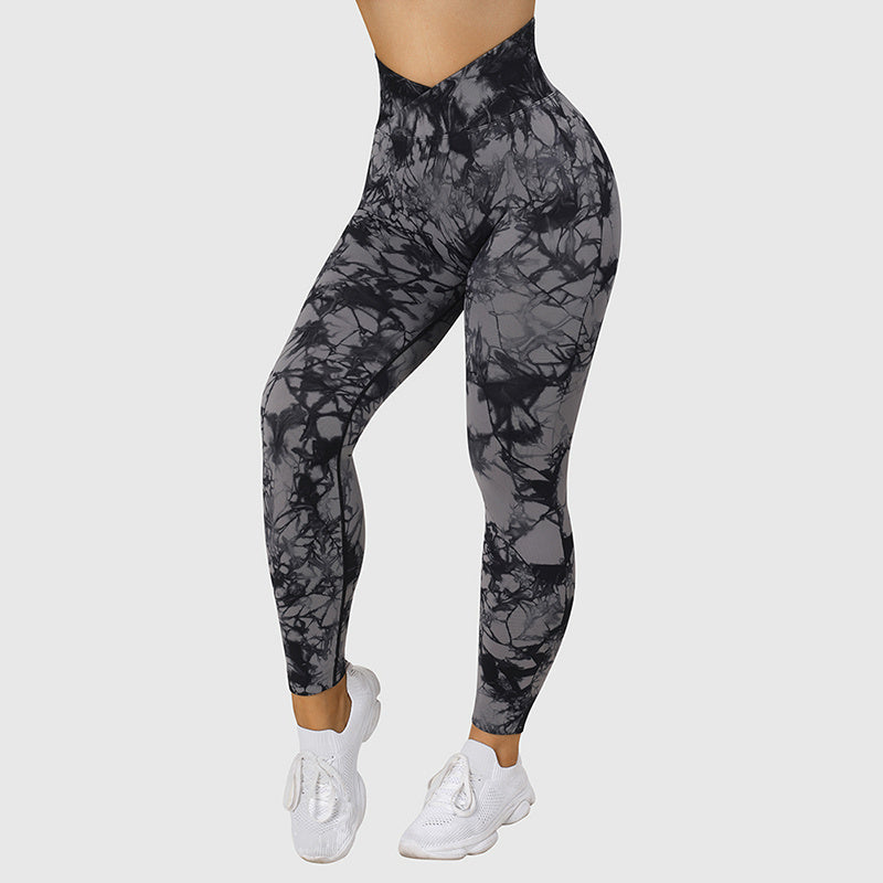 Stephanie – Naadloze Batik Leggings voor Dames