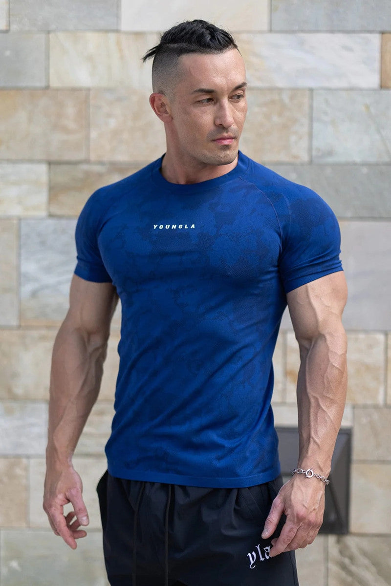 Ashley – Sportief Camouflage T-Shirt voor Mannen