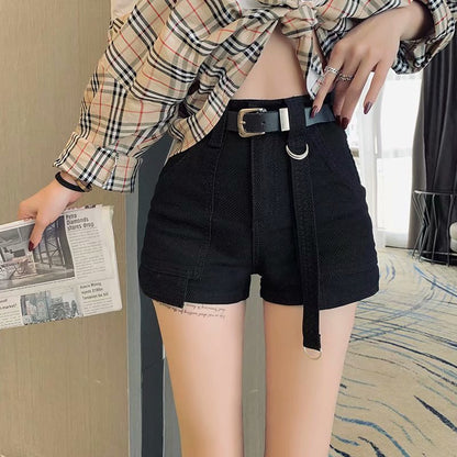 Catherine – Denim Shorts voor Dames met Wijde Pijpen