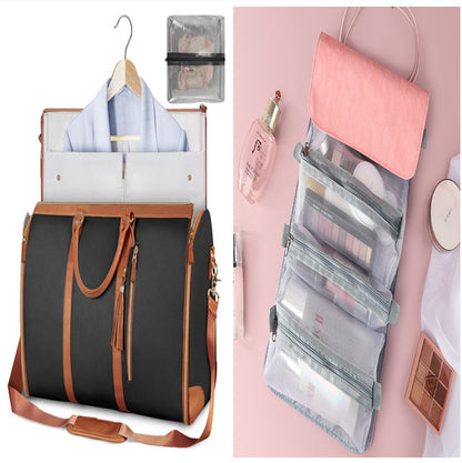 Lauren – Grote Capaciteit Reis-Duffle-Tas voor Vrouwen, Vouwbare Pak Tas, Waterdichte Kleding Tassen