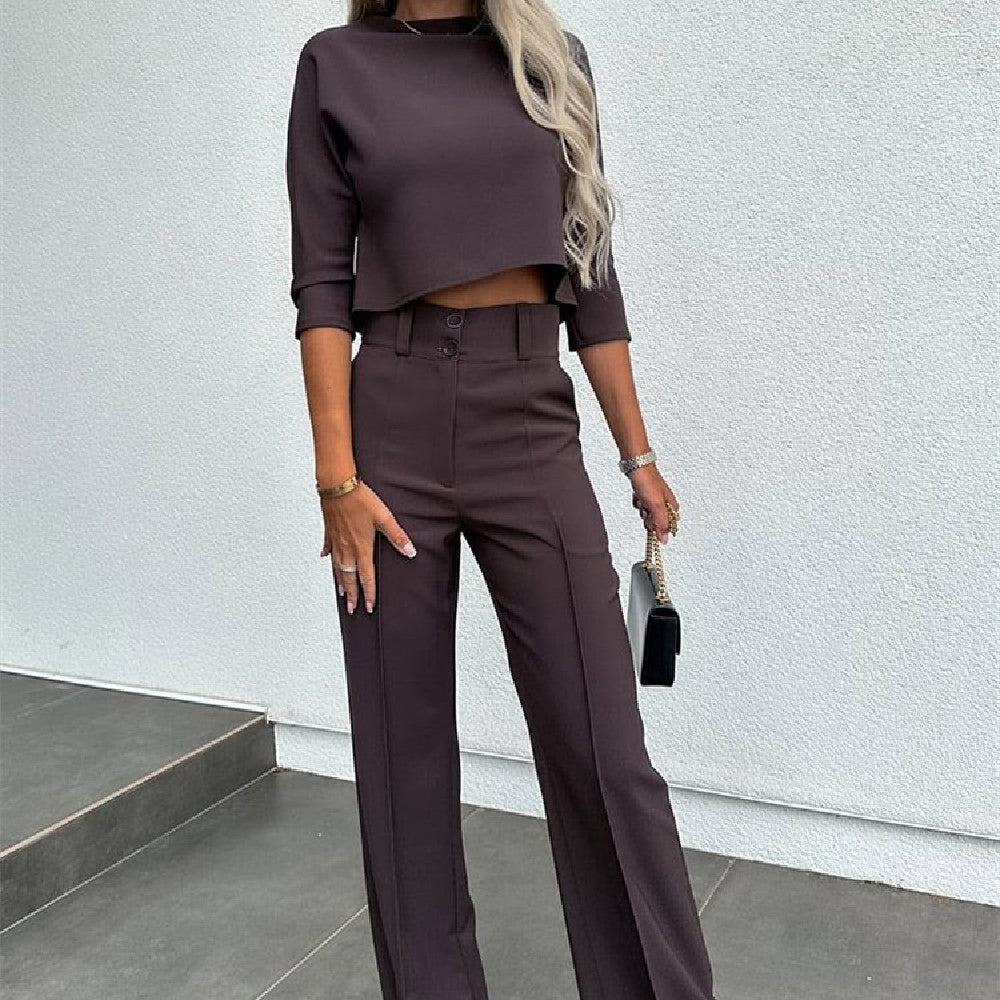 Patricia – Hoge Taille Wijde Broek