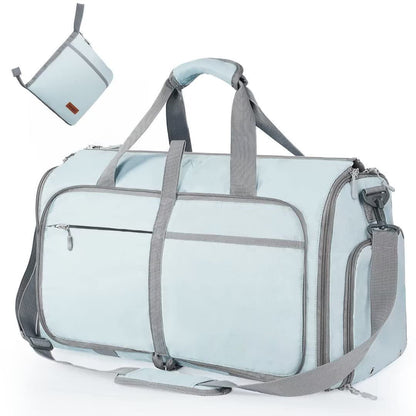 Lauren – Grote Capaciteit Reis-Duffle-Tas voor Vrouwen, Vouwbare Pak Tas, Waterdichte Kleding Tassen