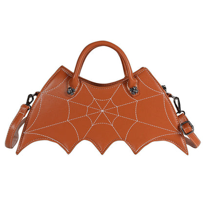 Julie – Schoudertas met Spinweb-Design voor Halloween