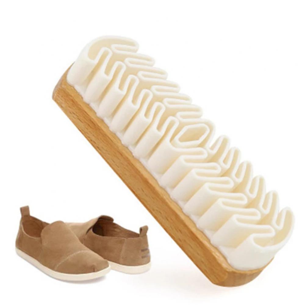 Zoe – Premium Vegan Suede Reinigungsbürste für Schuhe