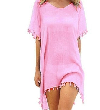 Tamara – Losse Chiffon Tuniek voor het Strand