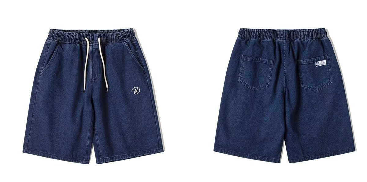 Giles – Zomerse Denim-shorts voor Heren