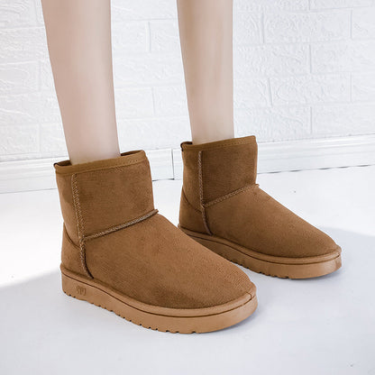 Nicola – Winterse Faux-Fur Dameslaarzen