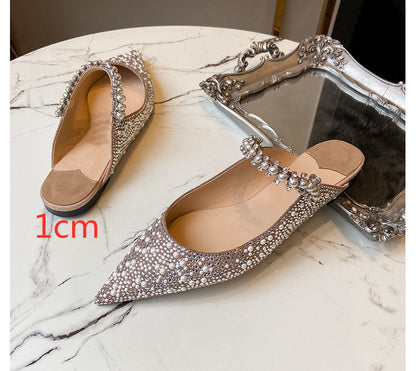 Rebecca – Spitzen schoenen met strass en parels