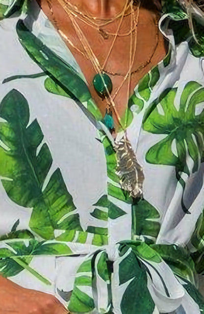 Lily – Vintage Chiffon Jurk