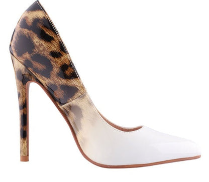 Kathleen – Elegante Dames High Heels met Luipaardprint