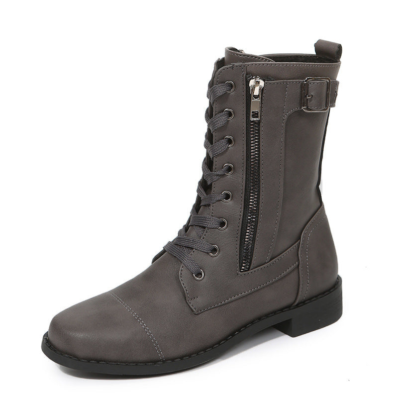 Angela – Veterschoenen met Zijrits voor Dames