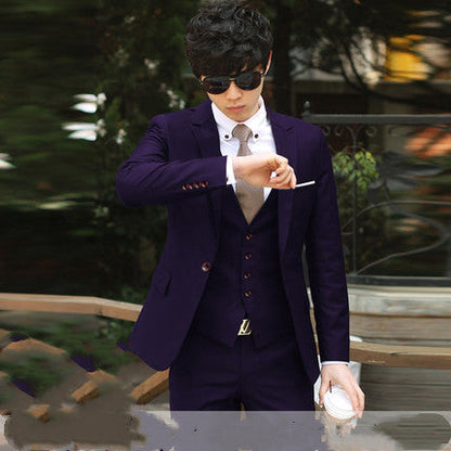 Leonard – Elegante Herenjas van Premium Vegan Suede