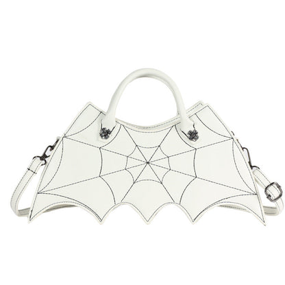 Julie – Schoudertas met Spinweb-Design voor Halloween